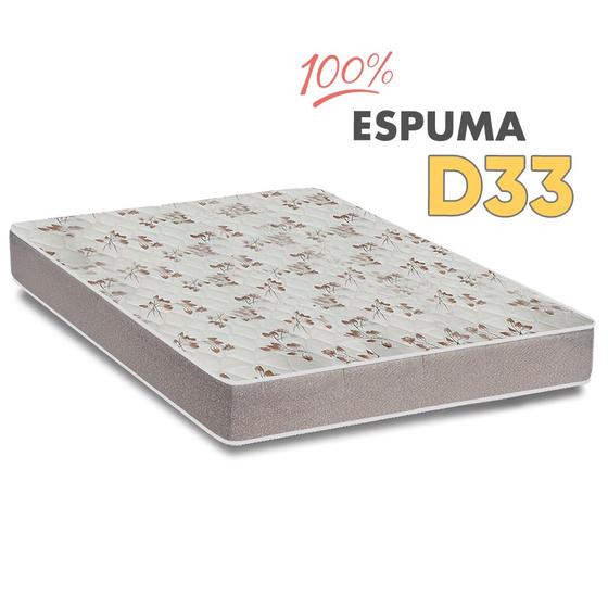 Imagem de Colchão Casal de Espuma D33 100% Espuma Certificada Ortopédica