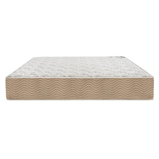 Imagem de Colchão Casal de Espuma D45 Suede Cor Café Com Leite