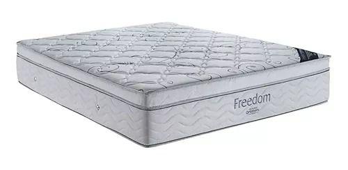Colchão Casal de Molas Ortobom Exclusiva Freedom 138x188x32 Menor preço em Colchão Casal de Molas Ortobom Exclusiva Freedom 138x188x32