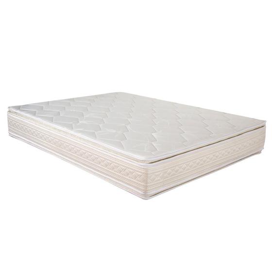 Imagem de Colchão Casal Espuma D33 Orthocrin Royal Saúde Plus Pillowtop - 138x188x24