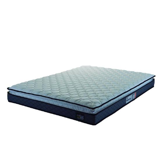 Imagem de Colchão Casal Espuma D33 Pillow Top Millenium Cinza/Branco Hellen - Suporta até 120kg por Pessoa
