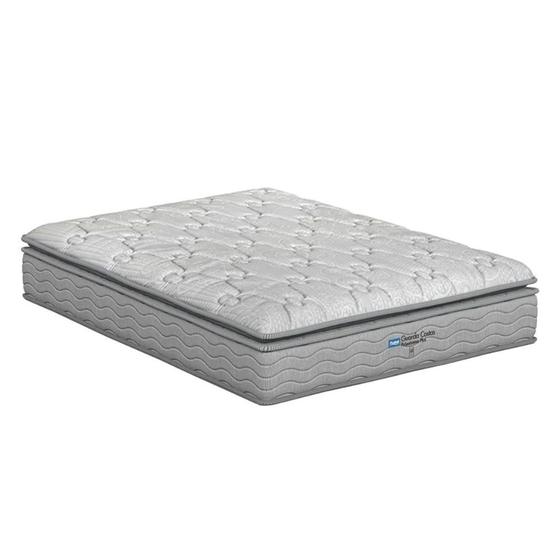 Imagem de Colchão Casal Espuma D45  / EP Anatômico Guarda Costas Próextreme Plus Euro Pillow Gray (138x188x24) - Probel