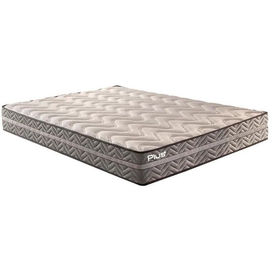 Imagem de Colchão Casal Espuma D45  Pasquale Plus Euro Pillow  Gray (138x188x25) - Paropas