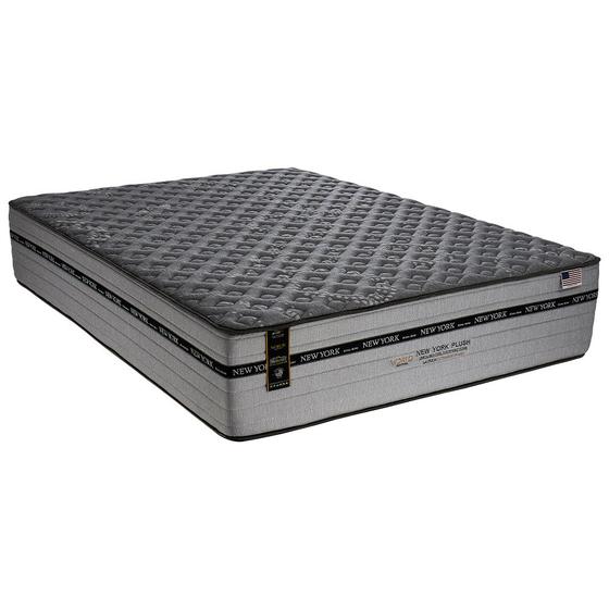 Colchão Casal King Koil Látex New York Plush 138x188 Colchão Casal