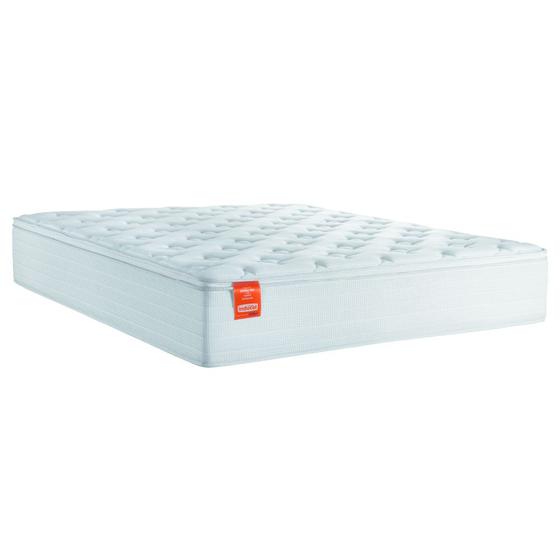 Colchão Casal Molas Ensacadas Real Pillow Top 138x188x27cm Branco Inducol - Suporta até 130kg por Pessoa Menor preço em Colchão Casal Molas Ensacadas Real Pillow Top 138x188x27cm Branco Inducol - Suporta até 130kg por Pessoa