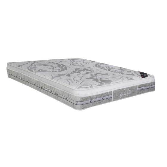 Imagem de Colchão Casal Molas Pocket Ensacadas Gold Star SLX Gran Plush Látex Pillow Top (138x188x30) - Castor