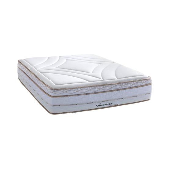 Colchão Casal Molas Superlastic American One Side 138x188x33 Menor preço em Colchão Casal Molas Superlastic American One Side 138x188x33