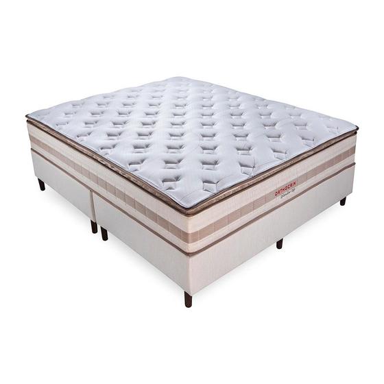 Colchão Casal Orthocrin Molas Splendor Top - 138x188x32 Menor preço em Colchão Casal Orthocrin Molas Splendor Top - 138x188x32