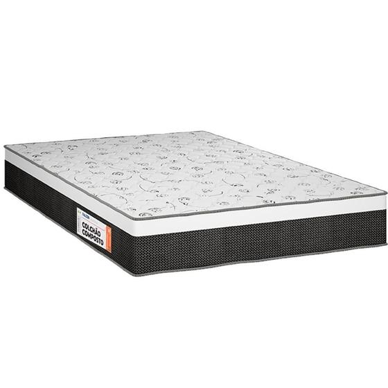 Imagem de Colchão Casal Ortopédico D28 / AG 65 Falcon Ultra Firme Euro Pillow (138x188x24) - Plumatex