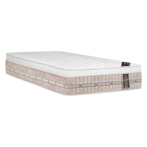 Colchão Castor Solteiro Premium One Face Tecnopedic 88x188x30cm Imagem de Colchão Castor Solteiro Premium One Face Tecnopedic 88x188x30cm
