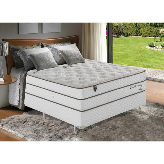 Colchão com Duplo Molejo - Tamanho Casal Double Spring com Vibroterapia ...