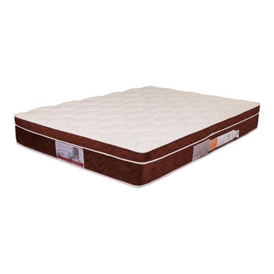 Colchão de Casal Mola Queen Size Royal Saúde Spring Luxo 158x198x28 Orthocrin Menor preço em Colchão de Casal Mola Queen Size Royal Saúde Spring Luxo 158x198x28 Orthocrin