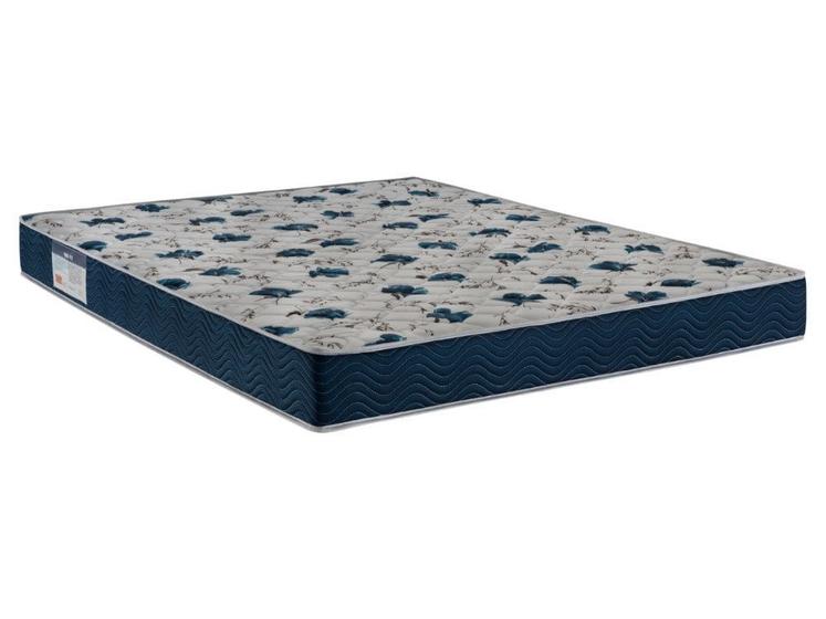 Colchão de Casal Ortobom D-28 ISO60 138x18cm - Azul Menor preço em Colchão de Casal Ortobom D-28 ISO60 138x18cm - Azul