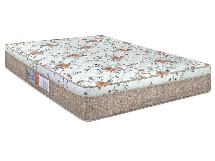 Imagem de Colchão de Casal Portobel Orthopedic D45  138x188x25 cm - Rajado/Floral