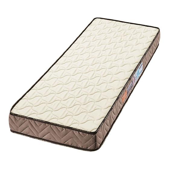 Imagem de Colchão de Espuma Solteiro D33 Americanflex Clinoflex Luxo 78x188x14 cm