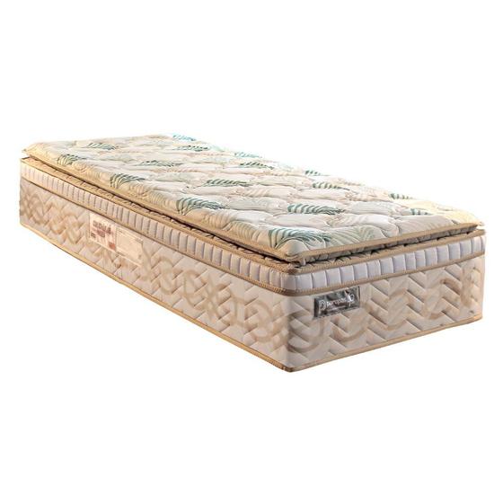 Imagem de Colchão Eco Bamboo Solteiro Mola Ensacada Pillow 188 x 88 x 36 Paropas