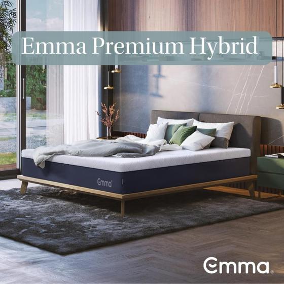 Colchão Emma Premium Hybrid Casal (138X188cm) Colchão Casal