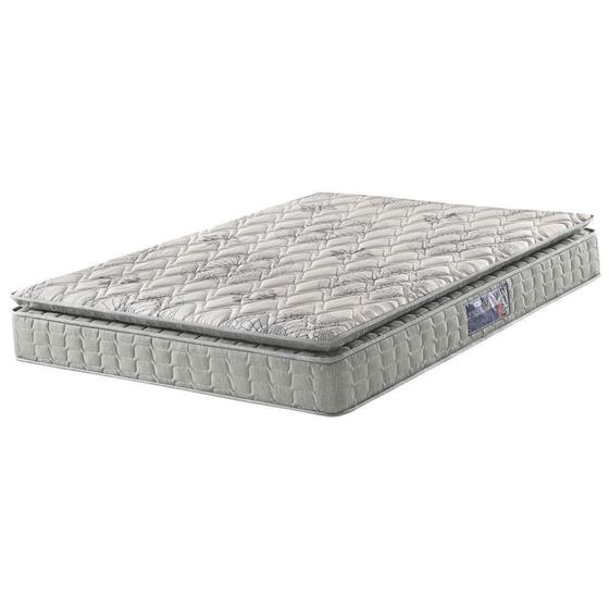 Colchão Espuma Queen Size Pillow Top D33 Hanover One 158x198x22 - FIRME Menor preço em Colchão Espuma Queen Size Pillow Top D33 Hanover One 158x198x22 - FIRME