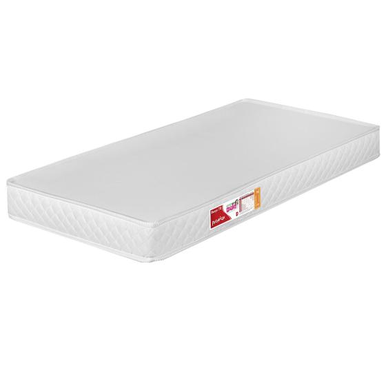 Imagem de Colchão Juvenil 150 x 70 cm  D18 Macio Mini Cama Branco Infantil Menino Menina 