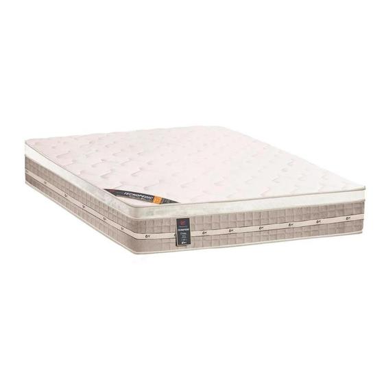 Imagem de Colchão King Molas Bonnel Premium Tecnopedic Euro Pillow (193x203x30) - Castor