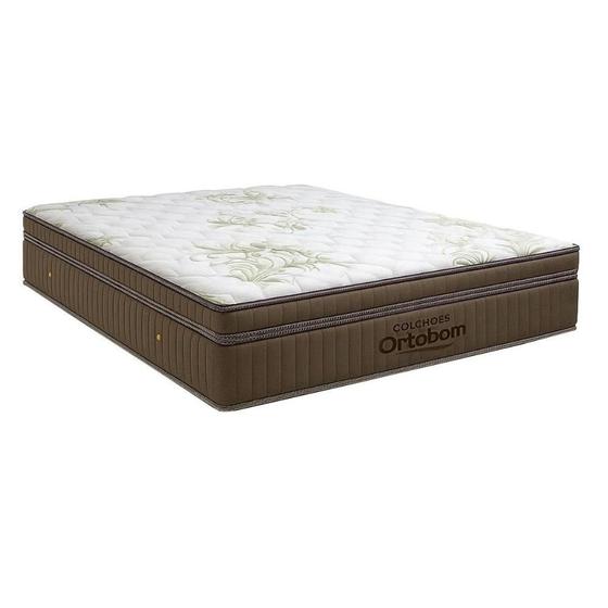Imagem de Colchão King Molas Ensacadas Visco Gel SuperPocket Gold Ultra OrtoPillow (186x198x32) - Ortobom