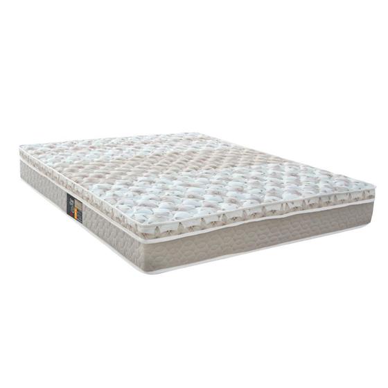 Imagem de Colchão King Molas Pocket Sleep Class Euro Pillow 193x203x25cm