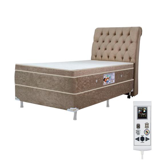 Colchão magnético solteiro bio quântico massageador cromoterapia 0,88x1,88x0,30 Menor preço em Colchão magnético solteiro bio quântico massageador cromoterapia 0,88x1,88x0,30