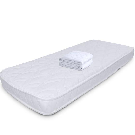 Colchão Mini Cama Montessoriana Infantil Baixo Antialérgico + Protetor Capa Para Colchão Impermeável 68x148x8cm - BF Colchões Menor preço em Colchão Mini Cama Montessoriana Infantil Baixo Antialérgico + Protetor Capa Para Colchão Impermeável 68x148x8cm - BF Colchões