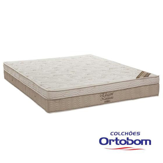 Colchão Ortobom Casal Elegant Nanolastic 138x188x27 Molas Bonel Menor preço em Colchão Ortobom Casal Elegant Nanolastic 138x188x27 Molas Bonel
