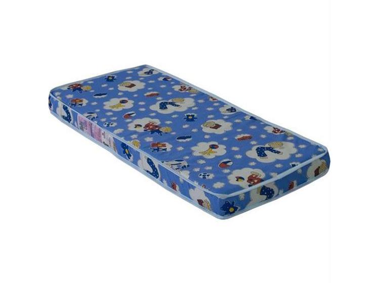 Colchão para Berço Ortobom Physical Baby Espuma D-18 60X10cm Azul Menor preço em Colchão para Berço Ortobom Physical Baby Espuma D-18 60X10cm Azul