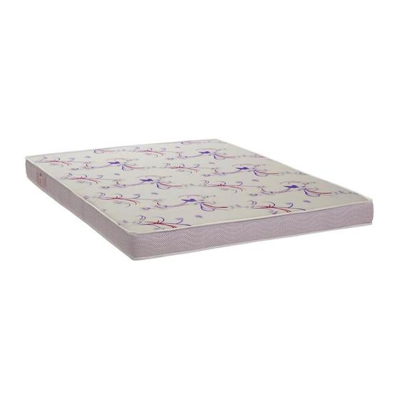 Imagem de Colchão Physical Resistente "Liso" Viúva (128x188x12) - Suporte ideal para pessoas até 60kg Ortobom