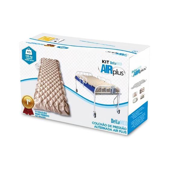 Colchão Pneumático Kit Air Plus Anti Escaras Dellamed - 220V Menor preço em Colchão Pneumático Kit Air Plus Anti Escaras Dellamed - 220V