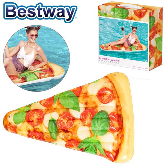 Imagem de Colchao prancha inflavel pizza summer flavors 188x130cm na caixa