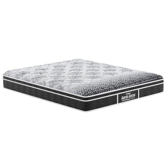 Imagem de Colchão Queen Espuma D28  / EP Anatômico Guarda Costas Prómiddle Plus Euro Pillow Black (158x198x24) - Probel