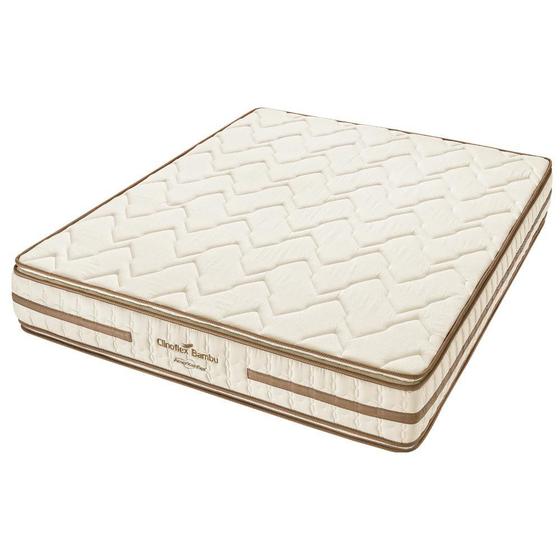 Colchão Queen Espuma D33 Americanflex Clinoflex Bambu 158x198x28cm Menor preço em Colchão Queen Espuma D33 Americanflex Clinoflex Bambu 158x198x28cm