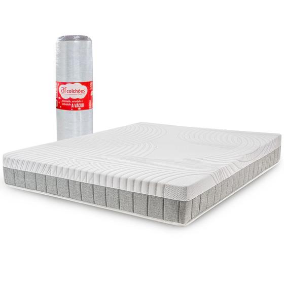 Colchão Queen Firme Antistress A Vácuo Ortopédico Light - BF Colchões Menor preço em Colchão Queen Firme Antistress A Vácuo Ortopédico Light - BF Colchões