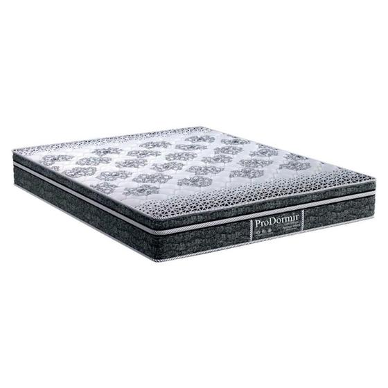 Imagem de Colchão Queen Molas Ensacadas  MasterPocket ProDormir Springs Black Euro Pillow (158x198x26) - Probel