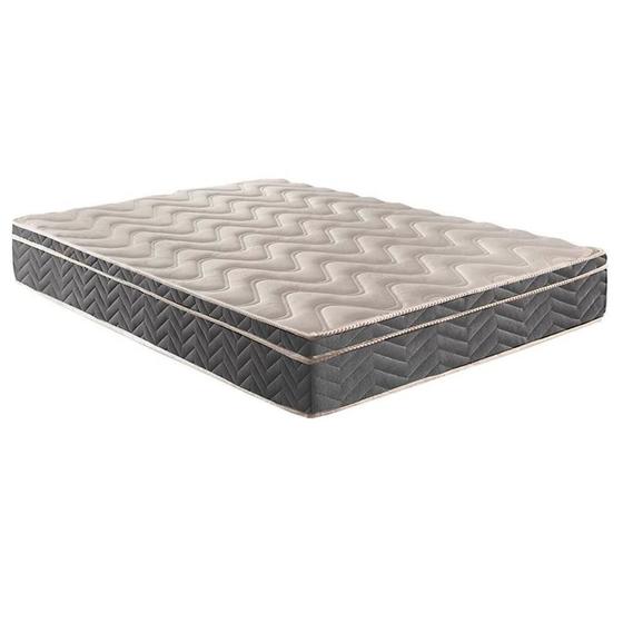 Imagem de Colchão Queen Ortopédico D45 / EP Anatômico Conforto Mega Firme Euro Pillow (158x198x25) - Paropas