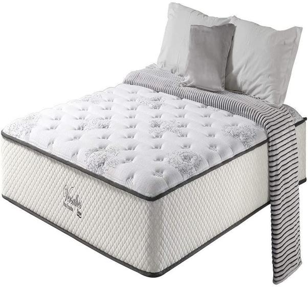 Colchão Queen Size Anjos com Molas Ensacadas 158x198 Versalhes Menor preço em Colchão Queen Size Anjos com Molas Ensacadas 158x198 Versalhes