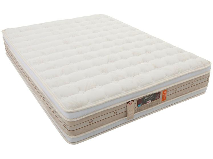 Colchão Queen Size Castor Mola Ensacadas/Pocket - 1,58x1,98x0,34 cm de Altura Silver Star Menor preço em Colchão Queen Size Castor Mola Ensacadas/Pocket - 1,58x1,98x0,34 cm de Altura Silver Star