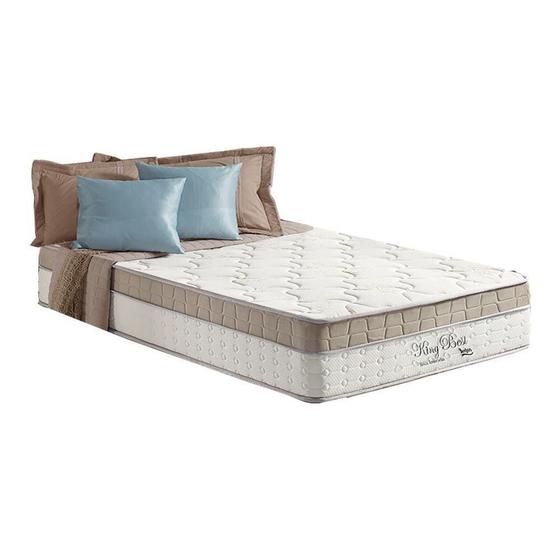 Colchão Solteirão Molas Ensacadas MasterPocket King Best Euro Pillow Clean (96x203x28) - Anjos Menor preço em Colchão Solteirão Molas Ensacadas MasterPocket King Best Euro Pillow Clean (96x203x28) - Anjos