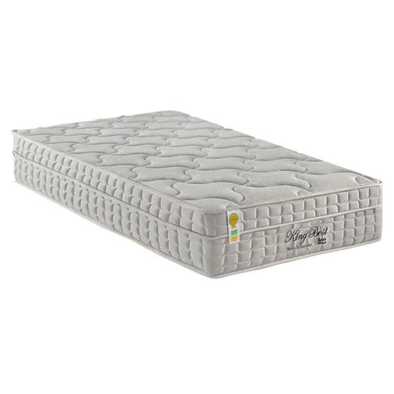 Imagem de Colchão Solteirão Molas MasterPocket Ensacadas King Best New Euro Pillow Clean (96x203x28) - D Angelis Anjos