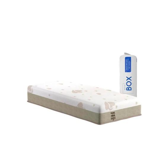 Imagem de Colchão Solteiro Enrolado a Vácuo  de Espuma Ultra Gel Night and Day Clean BP Bed In Bag (88x188x25) - Probel