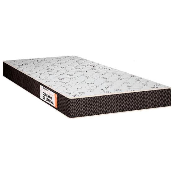 Imagem de Colchão Solteiro Espuma Confortex D33 (88x188x16) - Plumatex