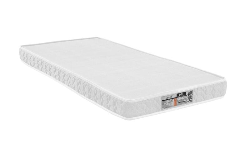 Imagem de Colchão Solteiro Espuma D20 Sensor Cama Infantil 188x88