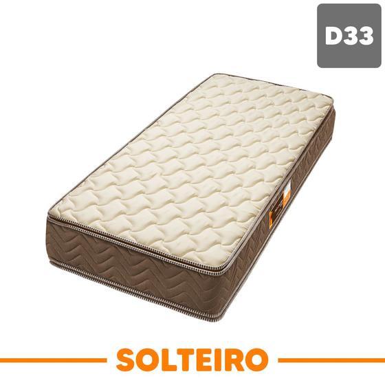 Colchão Solteiro Espuma D33 Americanflex Pro Coluna II Com Pillow 88x188x24 Menor preço em Colchão Solteiro Espuma D33 Americanflex Pro Coluna II Com Pillow 88x188x24