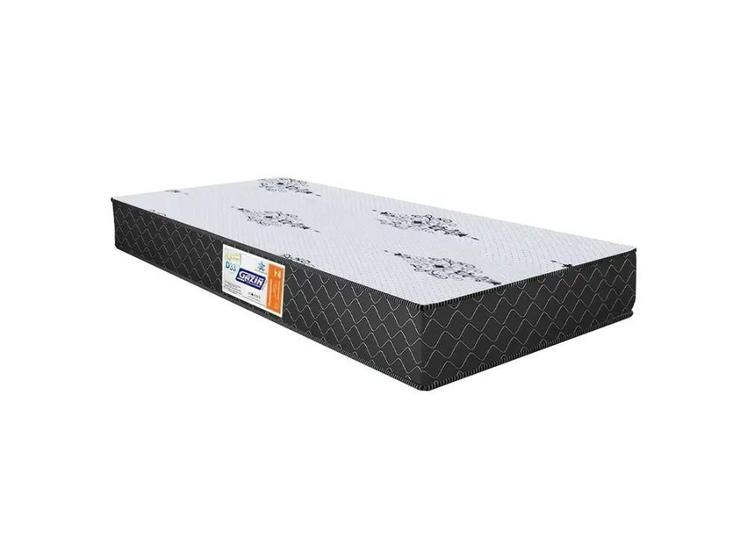 Colchão Solteiro Espuma D33 Supreme Gazin 15x88x188cm Preto Menor preço em Colchão Solteiro Espuma D33 Supreme Gazin 15x88x188cm Preto