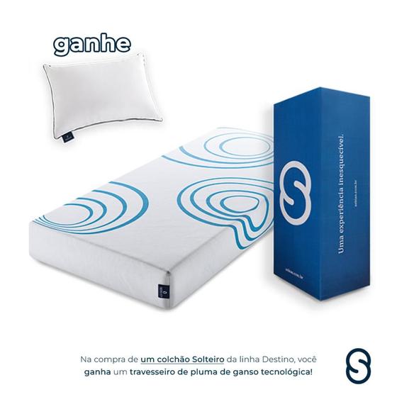 Colchão Solteiro Espuma Visco Capa Removível Destino 1,88x0,88 Sebian Mattress Ganhe 1 Travesseiro Menor preço em Colchão Solteiro Espuma Visco Capa Removível Destino 1,88x0,88 Sebian Mattress Ganhe 1 Travesseiro