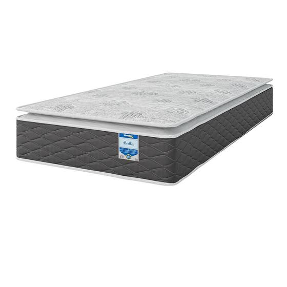 Colchão Solteiro Molas Ensacadas Individualmente 88x188 Pillow Top Bertha Umaflex Menor preço em Colchão Solteiro Molas Ensacadas Individualmente 88x188 Pillow Top Bertha Umaflex