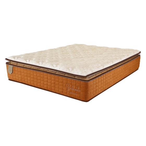 Imagem de Colchão Viúva 128X188X34 Brilhante Prorelax Molas Ensacadas Pillow Top Turn Free - Terracota